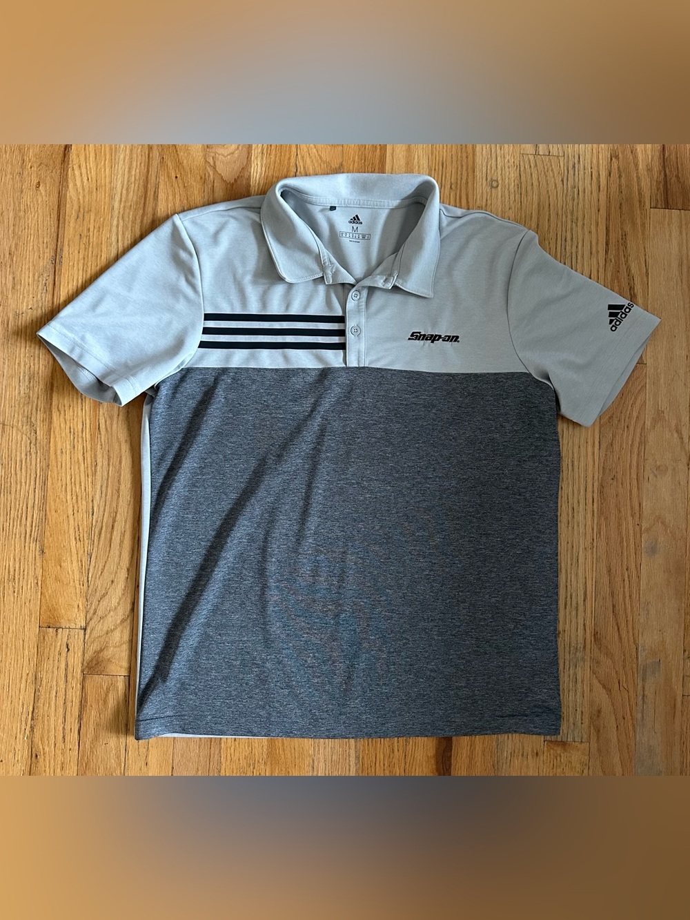 Men’s Snap On Tools Adidas Polo Shirt Size Medium